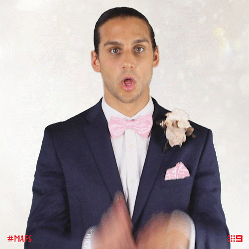 shocked channel 9 GIF by Married At First Sight Australia
