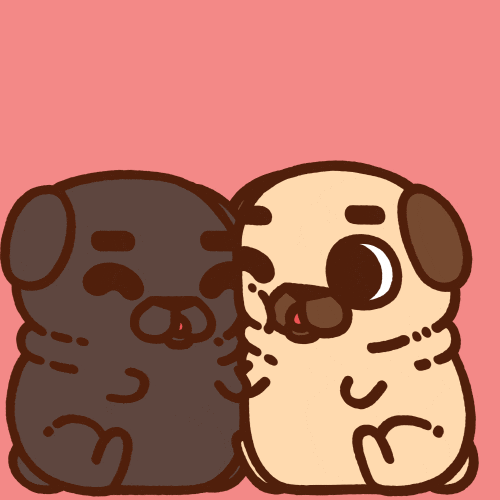 Love Ya GIF by Puglie Pug
