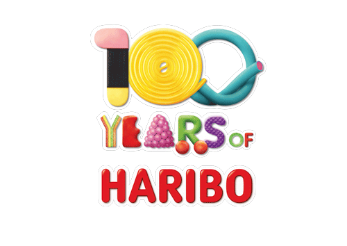 HariboCanada giphyupload candy balloons cola Sticker