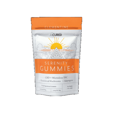 CuredNutrition giphygifmaker sleep cbd serenity Sticker