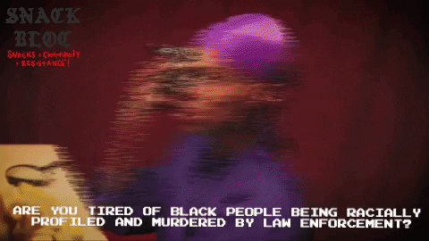 snackbloc giphygifmaker giphyattribution blm black lives matter GIF