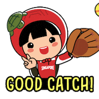 Sea Games Baseball Sticker by Ang Ku Kueh Girl and Friends