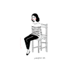 juliayellow illustration fitness black and white exercise GIF