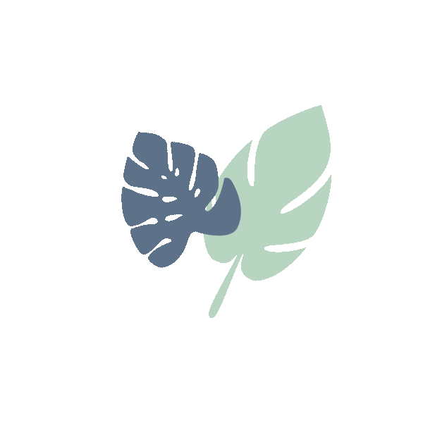 Flowers Leaf Sticker by The Nappy Gurus