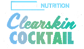 Bowmarclearskincocktail Sticker by Bowmar Nutrition
