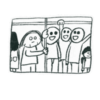 Train Subway Sticker