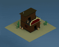 wild west bar GIF by nullbody