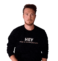 heytommey hey social media thinking hmm Sticker