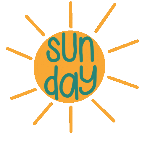 Happy Sunday Family Sticker
