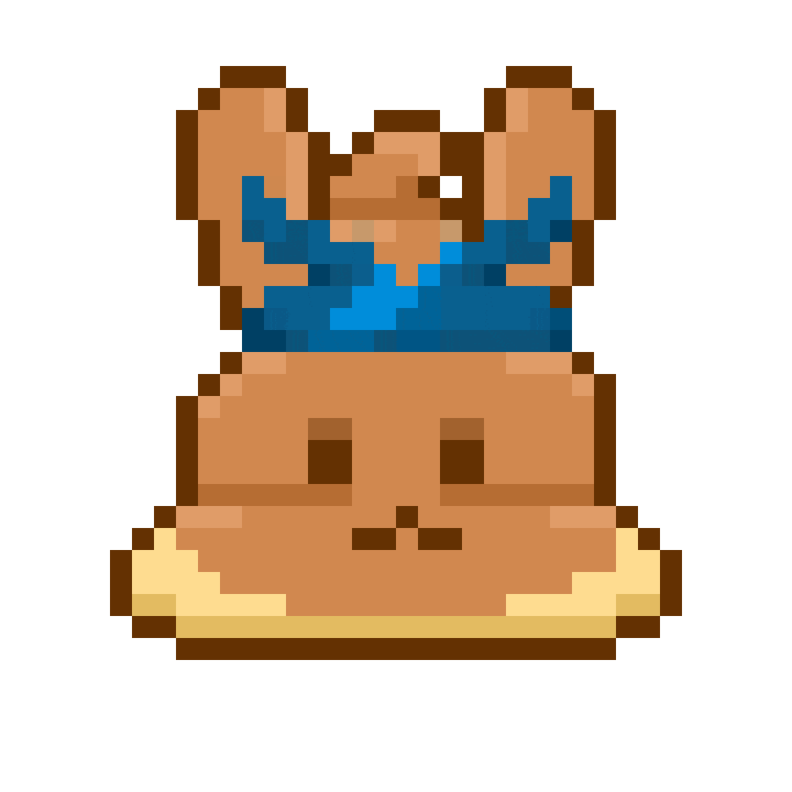 Pixel Shitting Sticker by Poopies.io