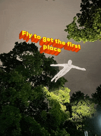 Reactionclub fly to get the first place GIF