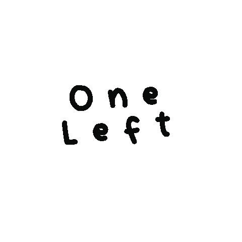 monobstudio sign simple one stock Sticker