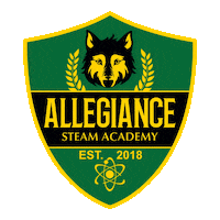 asafontana wolf wolves asa allegiance steam academy Sticker