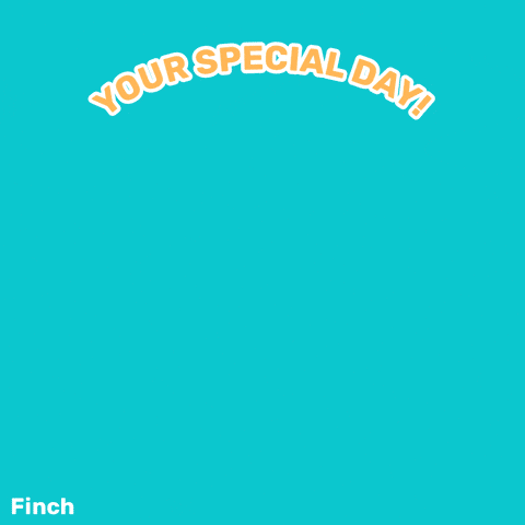 Happy Birthday GIF by Finch Care