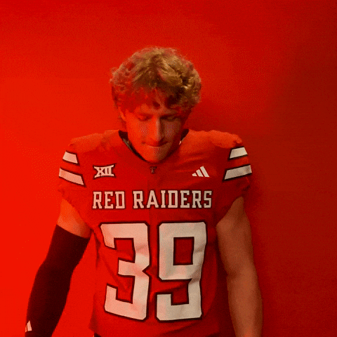 Luke Dillingham GIF by Texas Tech Football