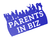 Parentsinbiz parents in business directory parents in business magazine parents in biz supporting parents in business Sticker