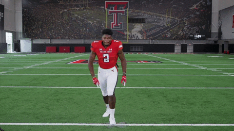 Brandon Bouyer-Randle GIF by Texas Tech Football