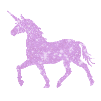 theposhprdolls glitter unicorn thecarolinedoll poshpr Sticker