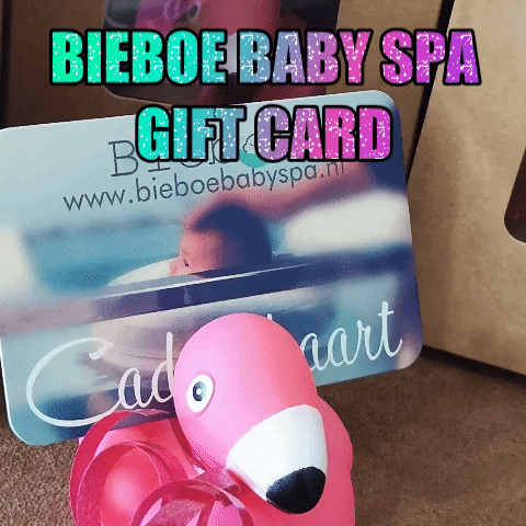Bieboebabyspa giphygifmaker gift card enschede baby spa GIF