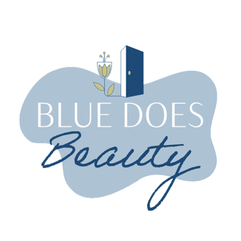 Happy Beauty Sticker by Blue Door Spa & Salon