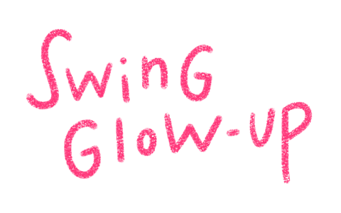 Pink Glow Up Sticker by Catharina Stewart