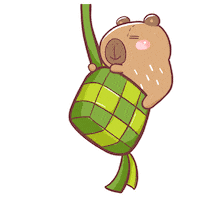 Raya Capybara Sticker by Bear Boss Buddies