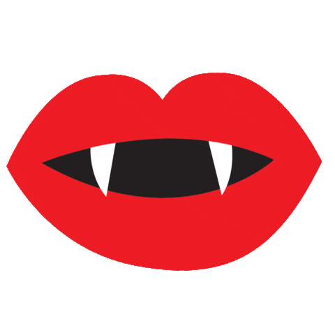 Halloween Lips Sticker by Jenniferbrettdg