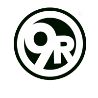 9Round_UK logo brand boxing london Sticker