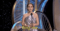 Emilia Clarke Oscars GIF by The Academy Awards