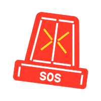 Hair Sos Sticker by Venusde