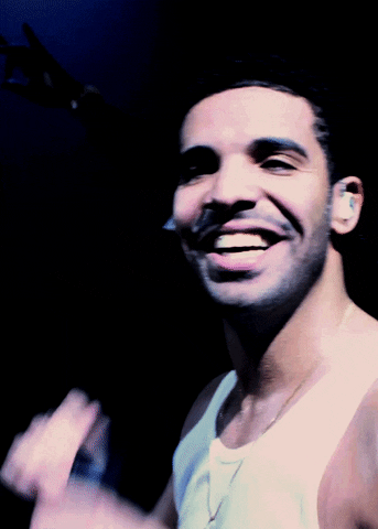 Drake Smile GIF