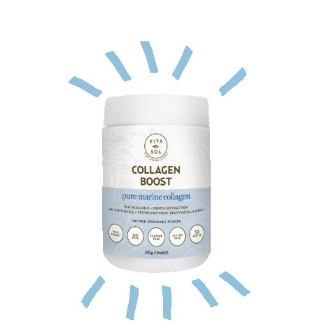 Skin Care Collagen Sticker by Vita-sol