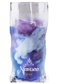 Blue Latte Sticker by Namsaa
