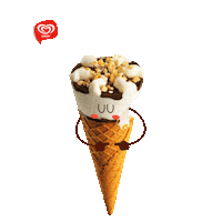 Ice Cream Cornetto Sticker by Kibon