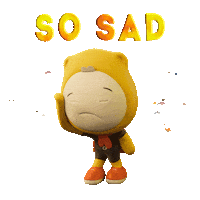 Sad Face Sticker by Gumazing