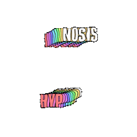 Stanislav_Motion design trippy typography motion Sticker