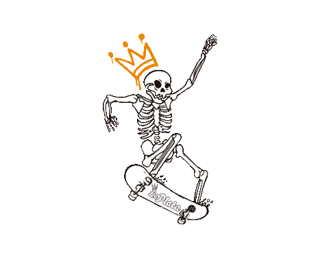 Skate Skateboarding Sticker by LaPlata