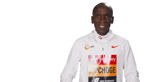 Eliud Kipchoge GIF by TCS London Marathon