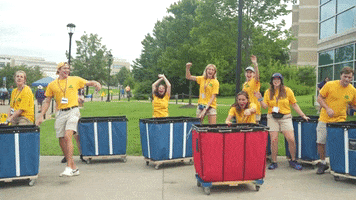 Happy College GIF by James Madison University