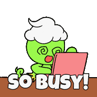 Work Help Sticker by Christophers Genie