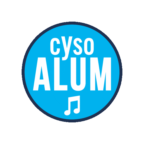 Cyso Sticker by Chicago Youth Symphony Orchestras