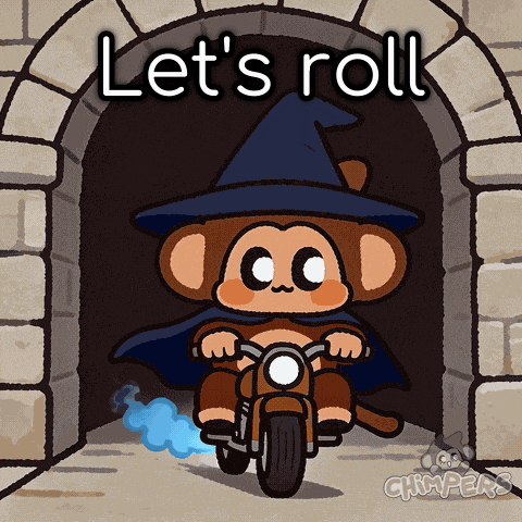On My Way Bike GIF by Chimpers