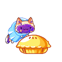 Happy Cat Sticker by Mino Games