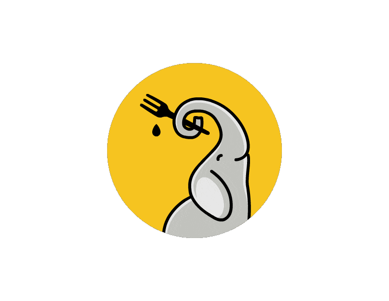Littlethaielephant giphyupload elephant lte little thai Sticker