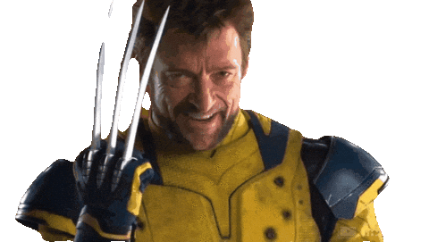 Hugh Jackman Marvel Sticker by Database數據
