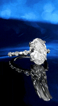 ShivShambuDiamonds shambu shiv shambu oval diamond oval ring GIF
