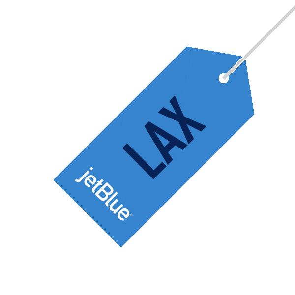 Los Angeles Travel Sticker by JetBlue