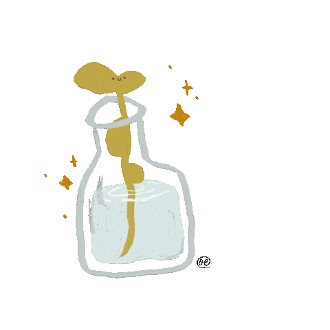 Olvely giphyupload plant sparkly messy Sticker