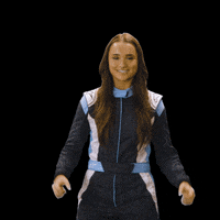 wwexracing nascar mind blown legends emily arenas GIF