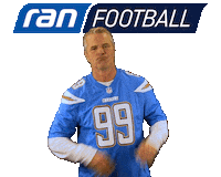 american football slow clap Sticker by ransport